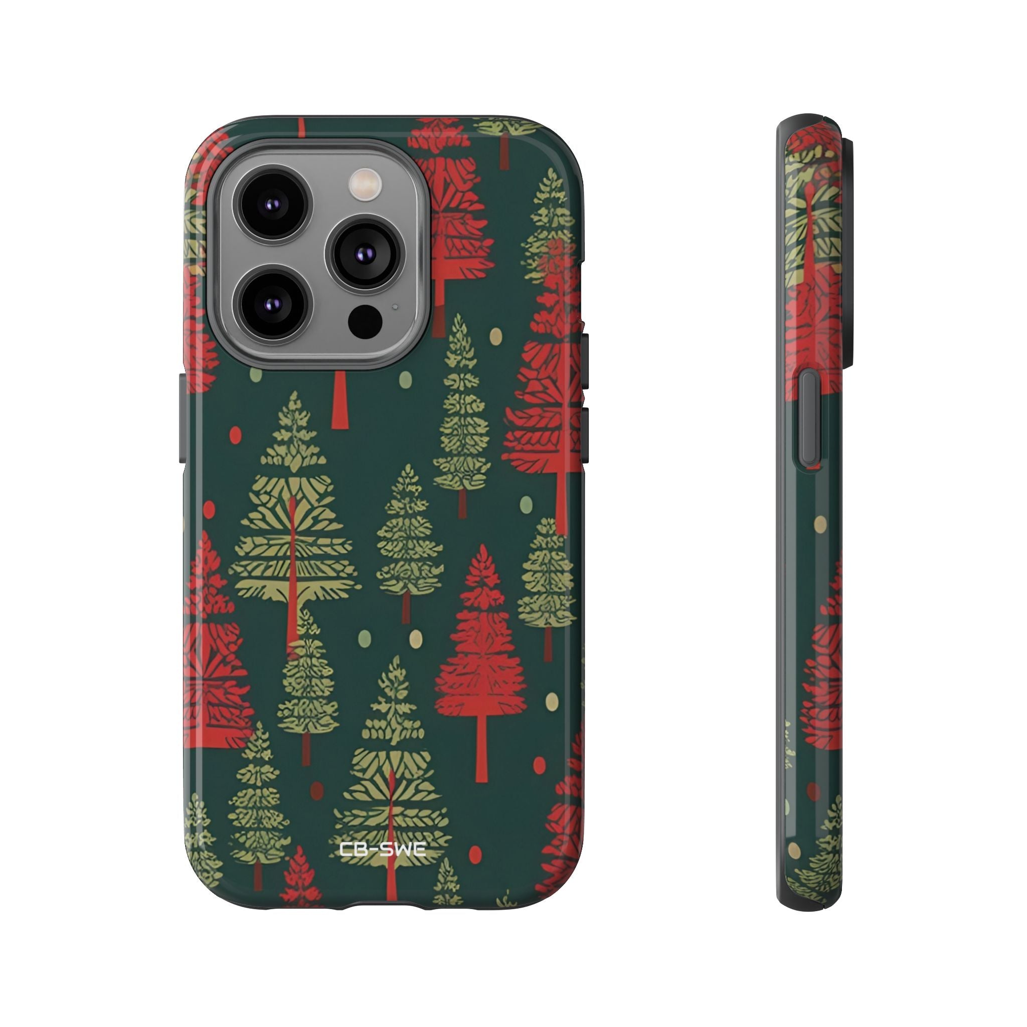 Trees Dance Playfully - iPhone Case