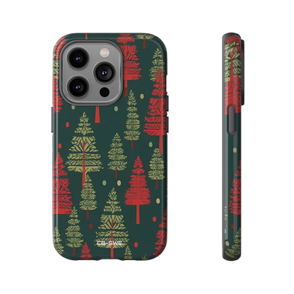 Trees Dance Playfully - iPhone Case
