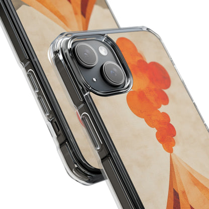 Erupting Heat Waves iPhone Case - Impact