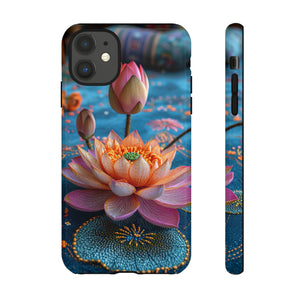 Water Rose Mandala Bliss - Protective Phone Case