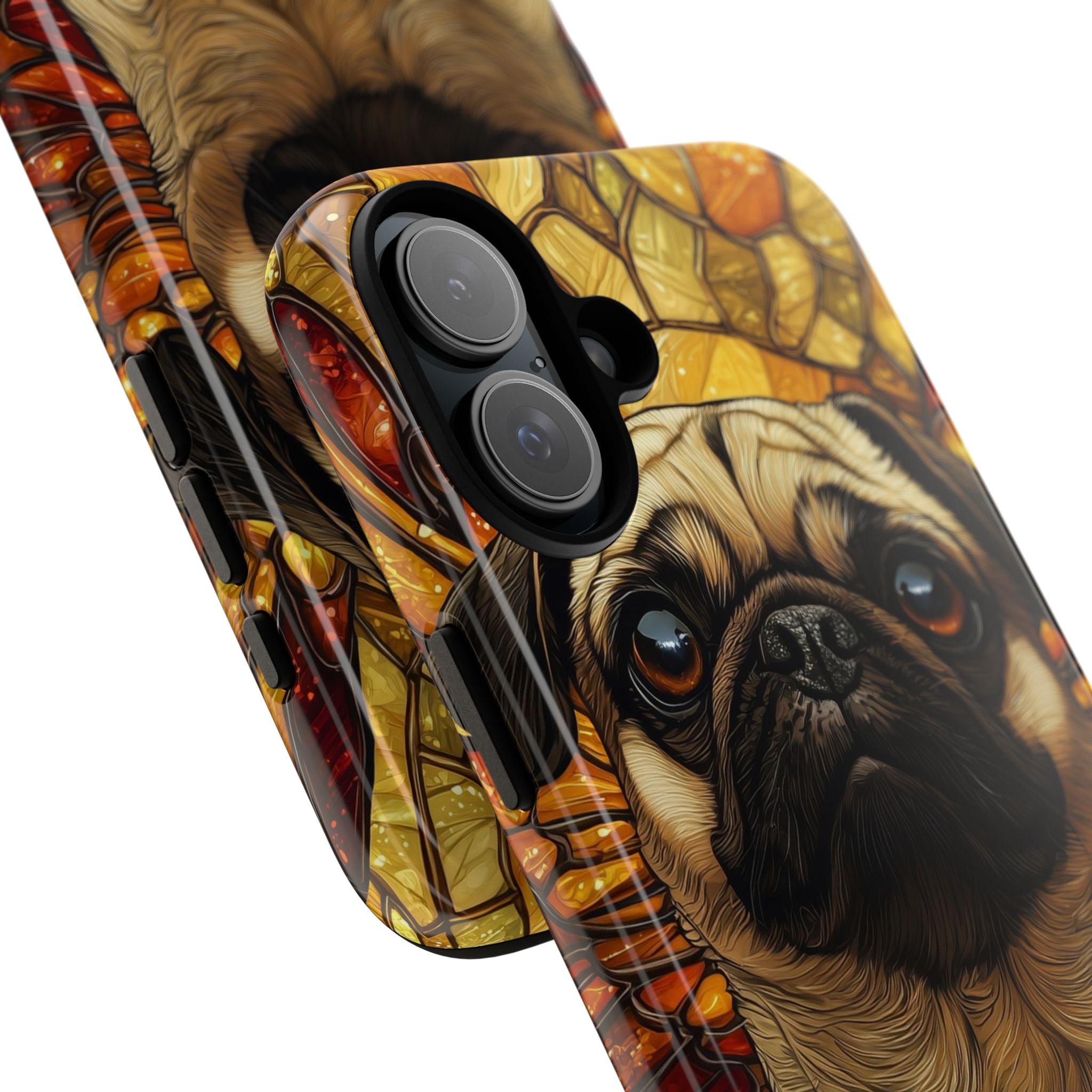 Pug Soars Brightly - iPhone Case