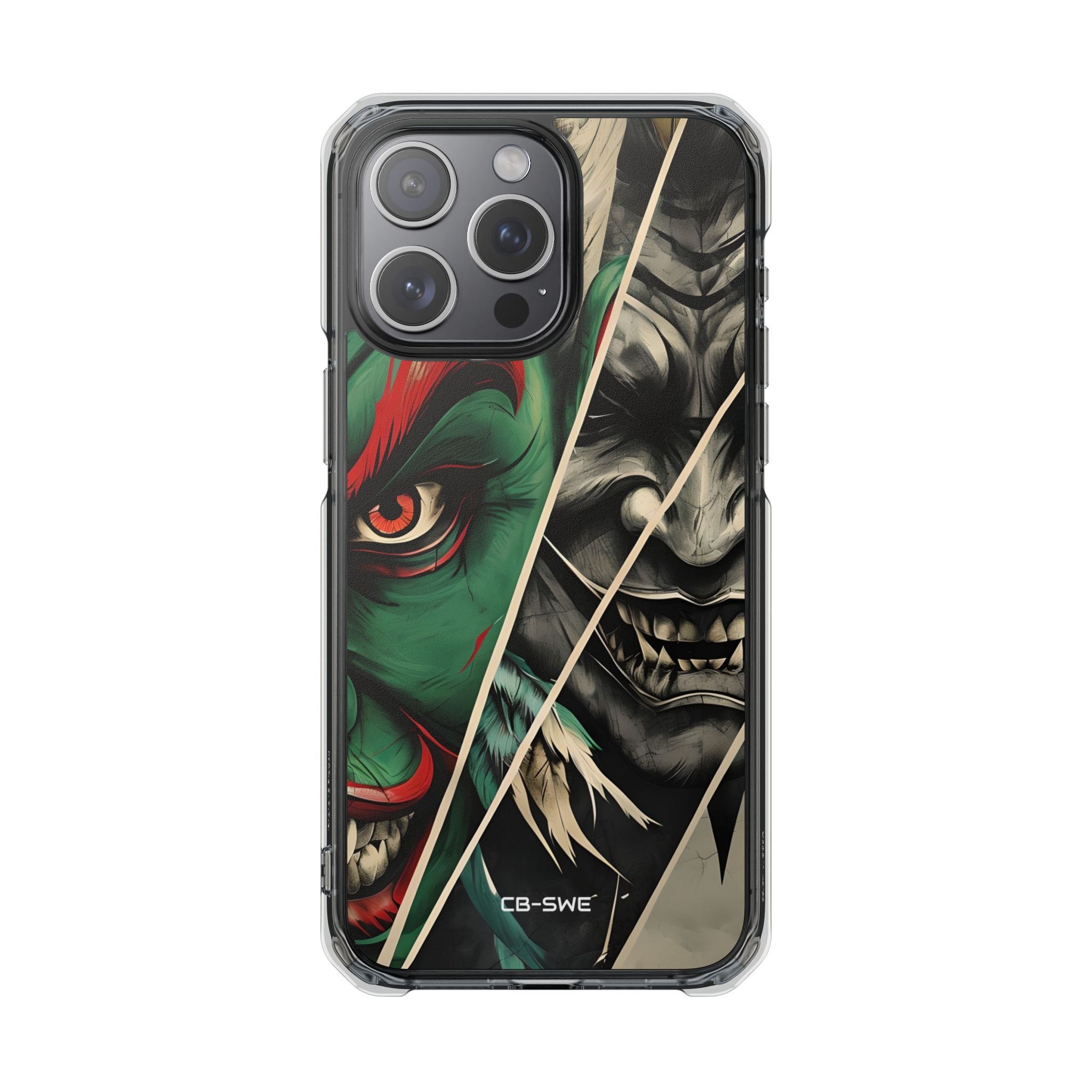 Demonic Panels Clash iPhone Case - Impact