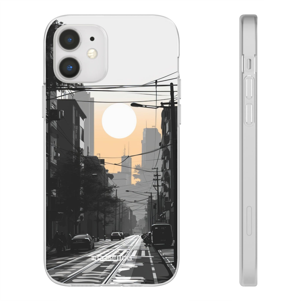 Urban Serenity Glow | Flexible Phone Case for iPhone