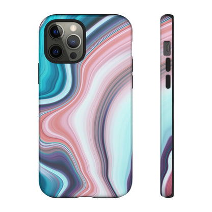 Pink Swirls - Protective Phone Case