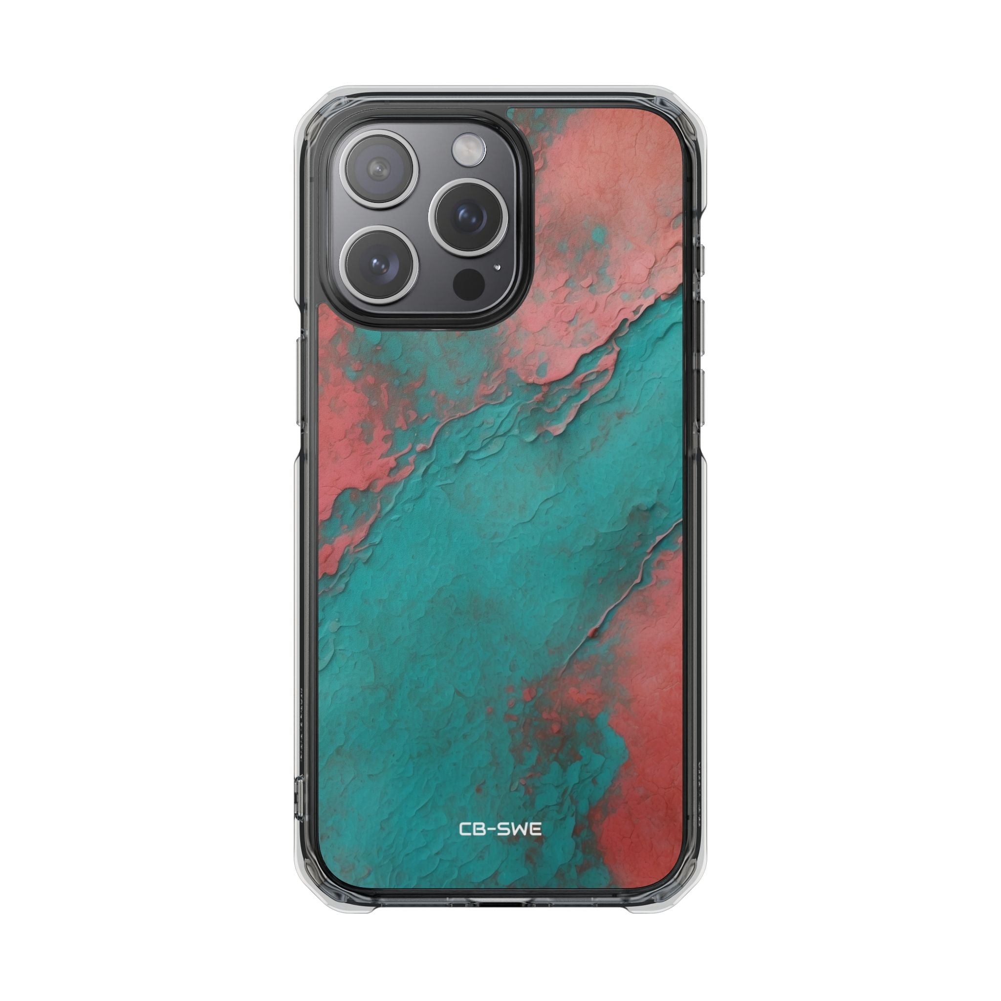Turquoise Waves Dance iPhone Case - Impact