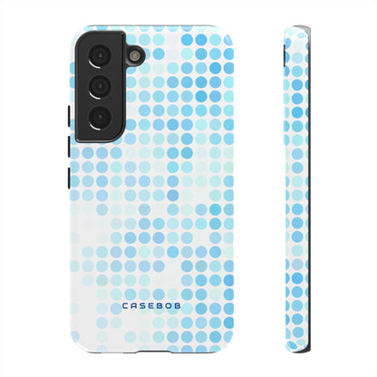 Blue Pixels - Protective Phone Case