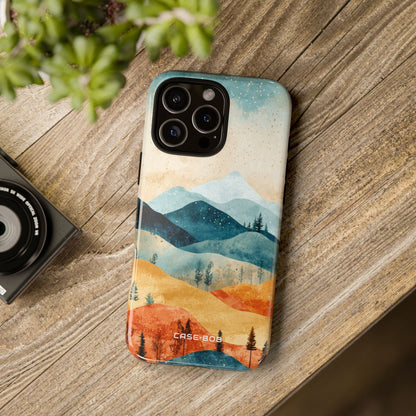Moonlit Mountains iPhone 16 Pro Max Case - Tough