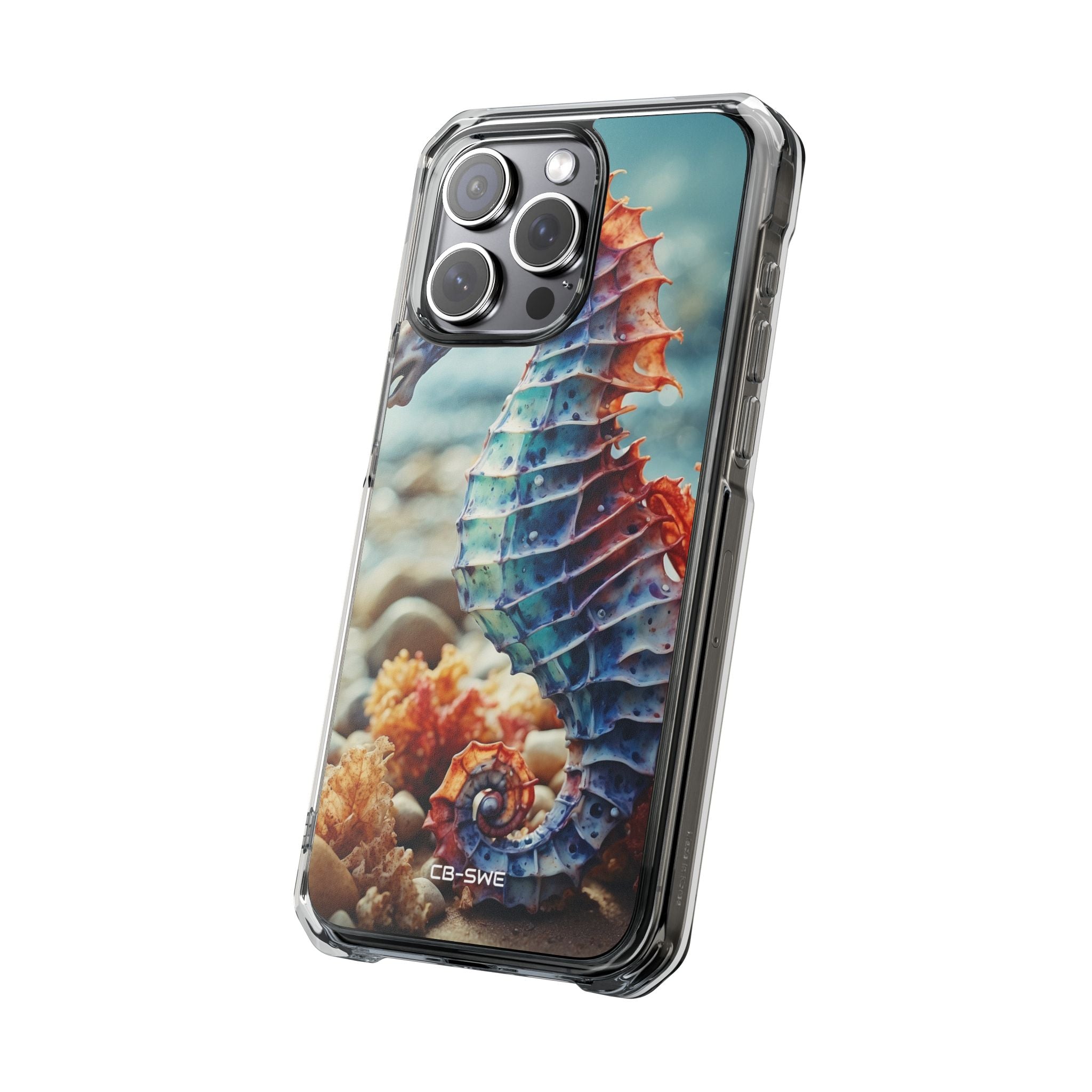 Seahorse Dances Freely iPhone Case - Impact