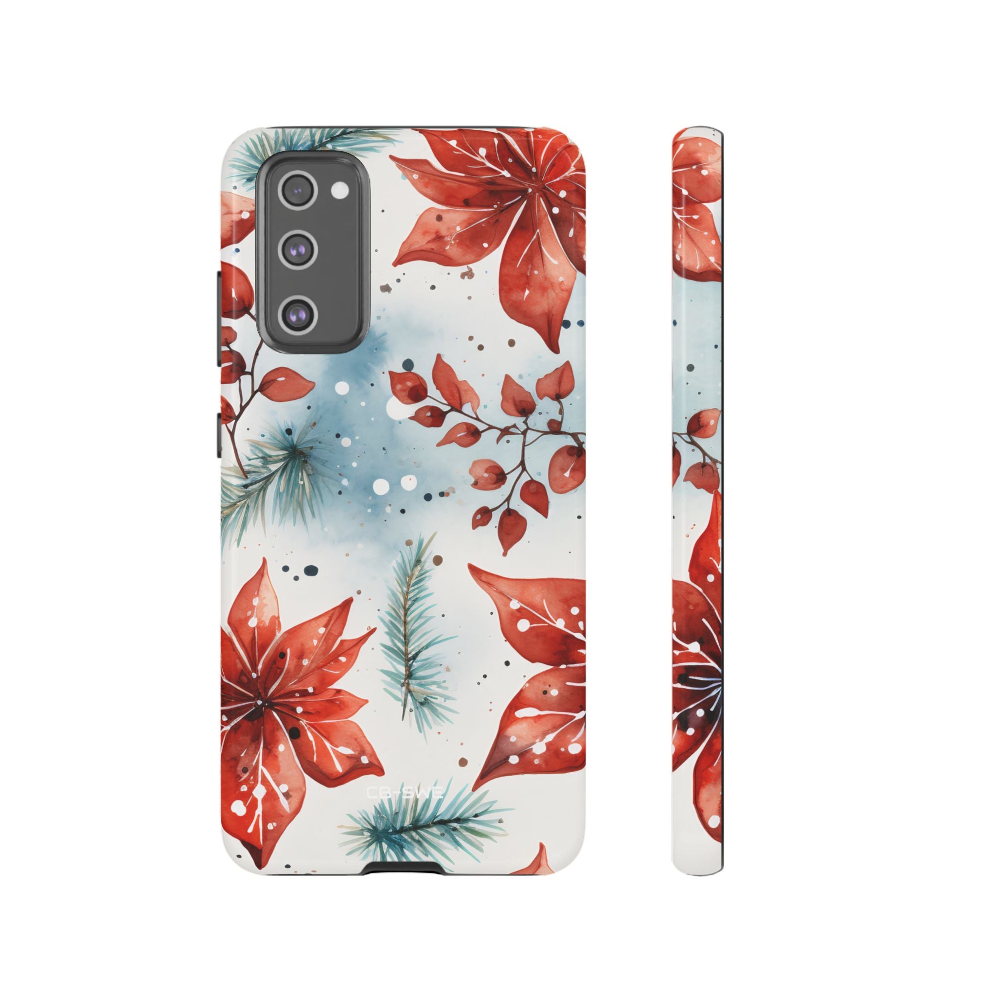 Poinsettias Bloom Bright - Samsung Case