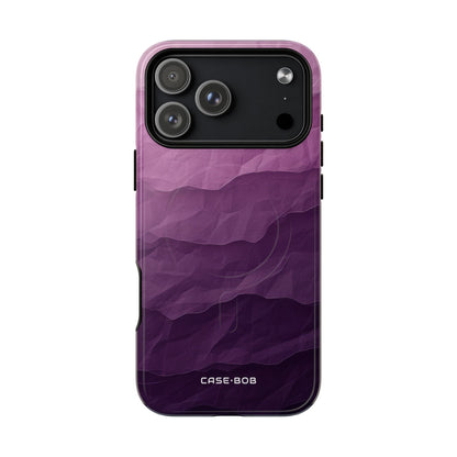 Purple Wave Layers iPhone 17 Pro Max Case - Tough+