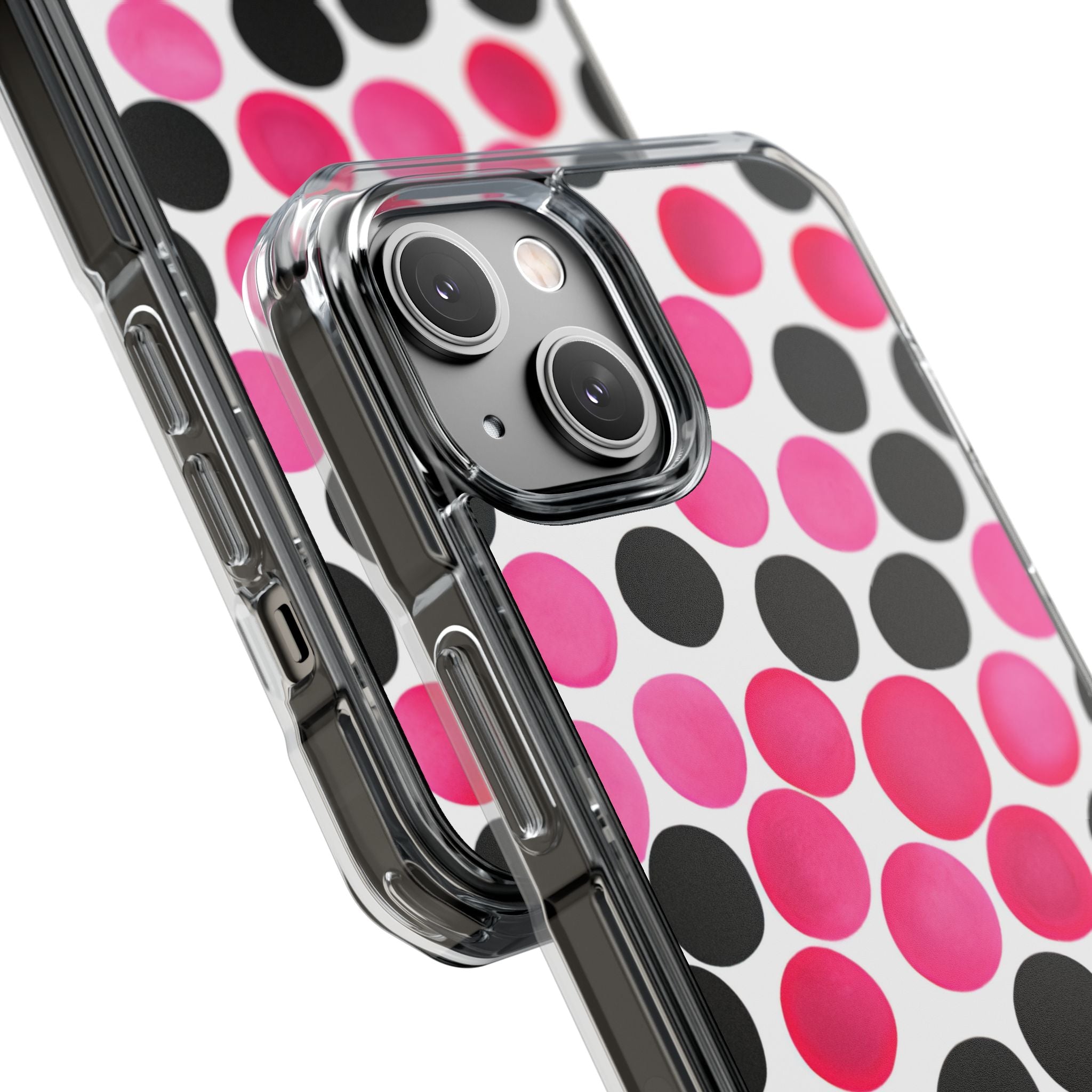 Pulsing Circles Illusion iPhone Case - Impact