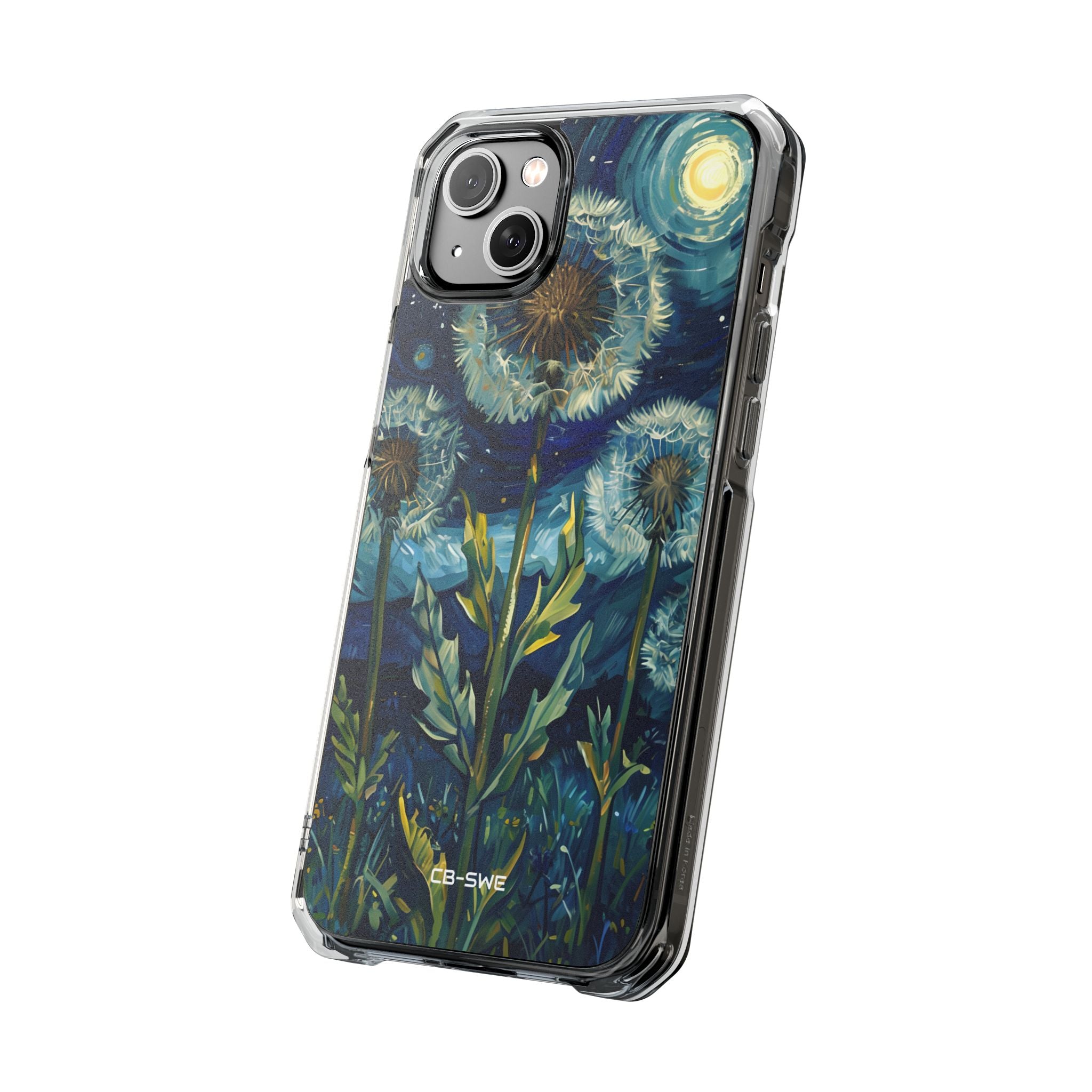 Dandelions Under Starlight iPhone Case - Impact