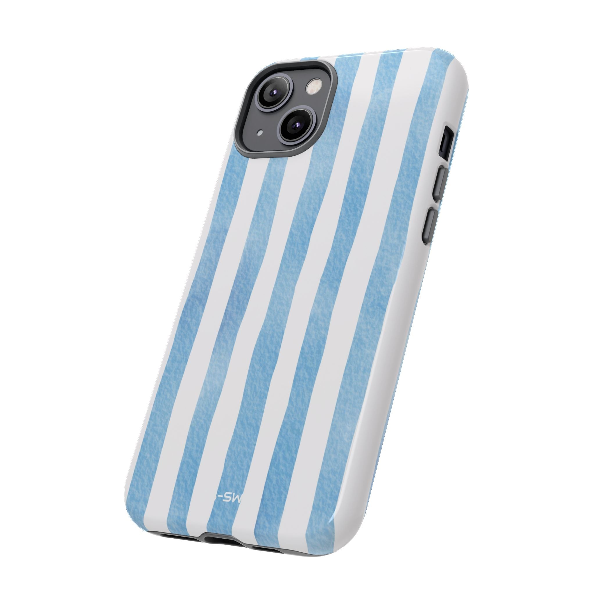 Soft Blue Watercolors - iPhone Case