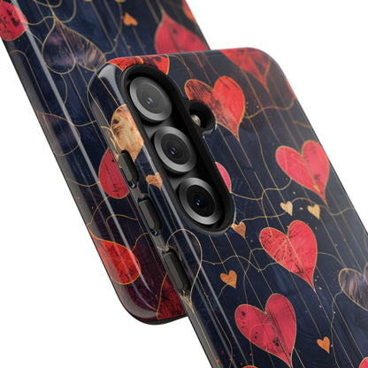 Golden Hearts Network Samsung S25 Plus Case - Tough