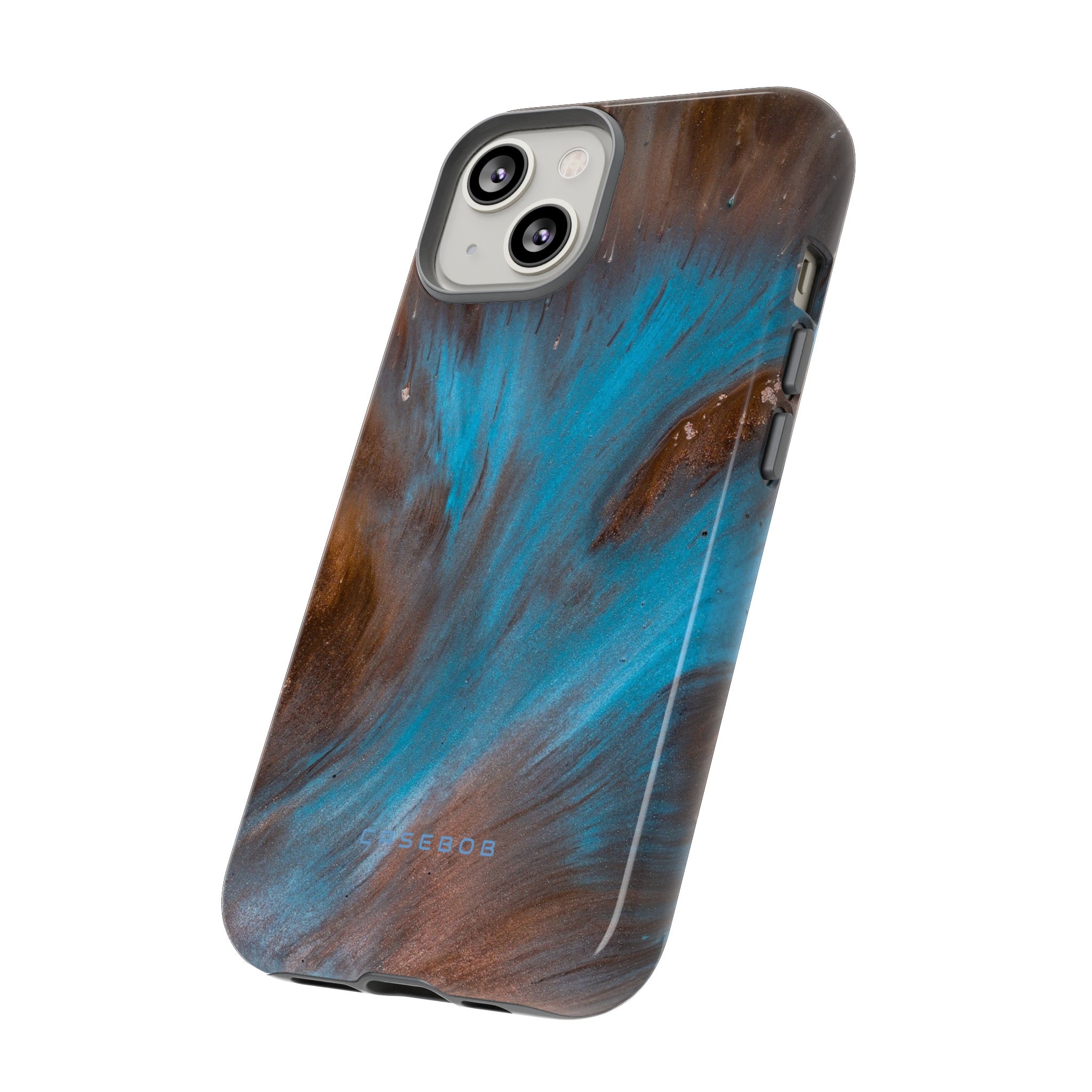 Blue Lagoon Ink Art - Protective Phone Case