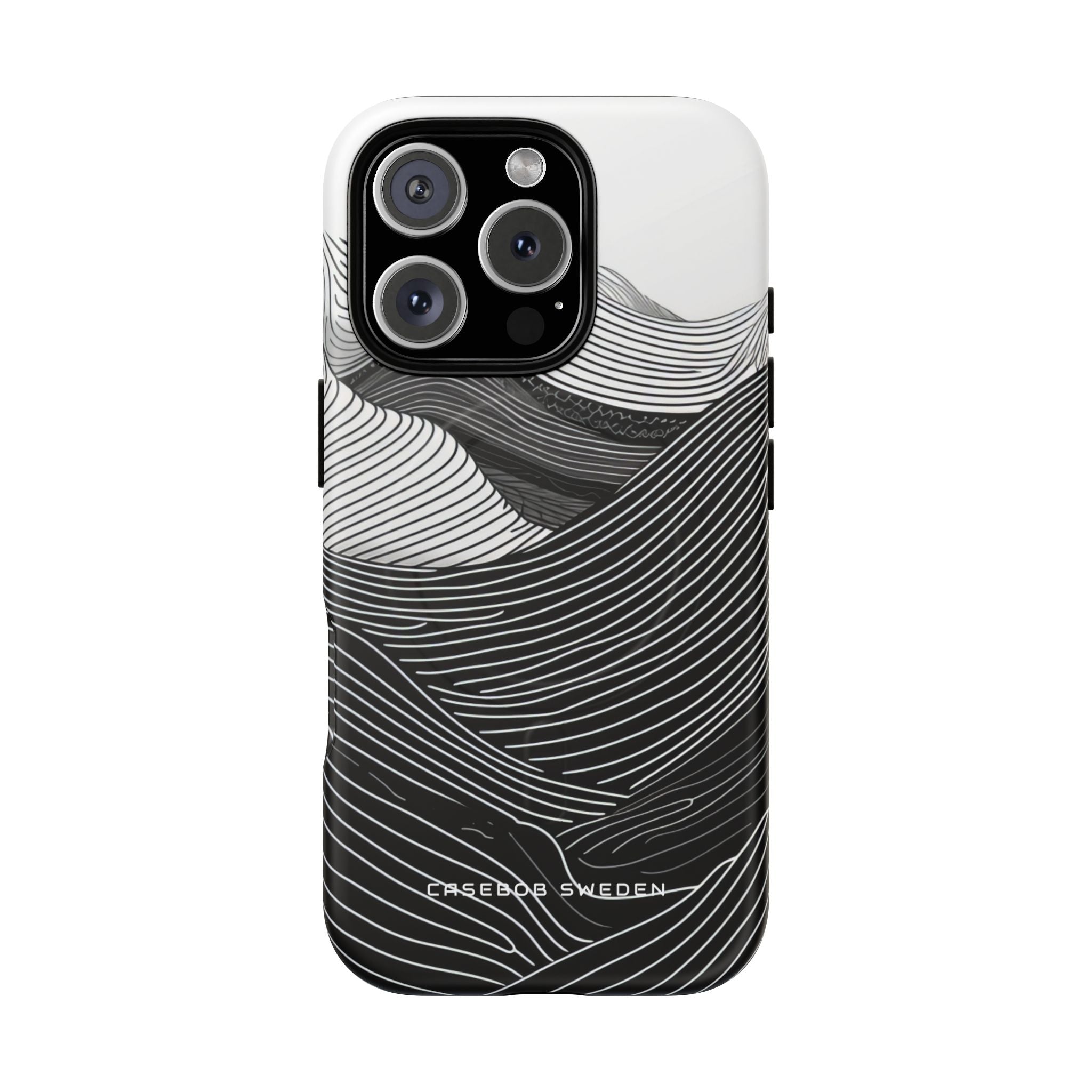 Undulating Horizon Waves iPhone 16 | Tough+ Phone Case