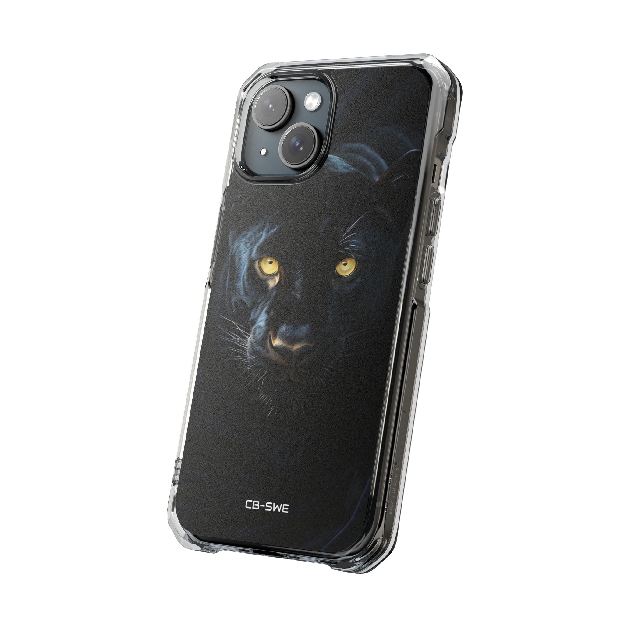 Mysterious Panther Gaze iPhone Case - Impact