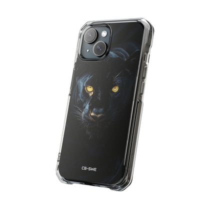 Mysterious Panther Gaze iPhone Case - Impact