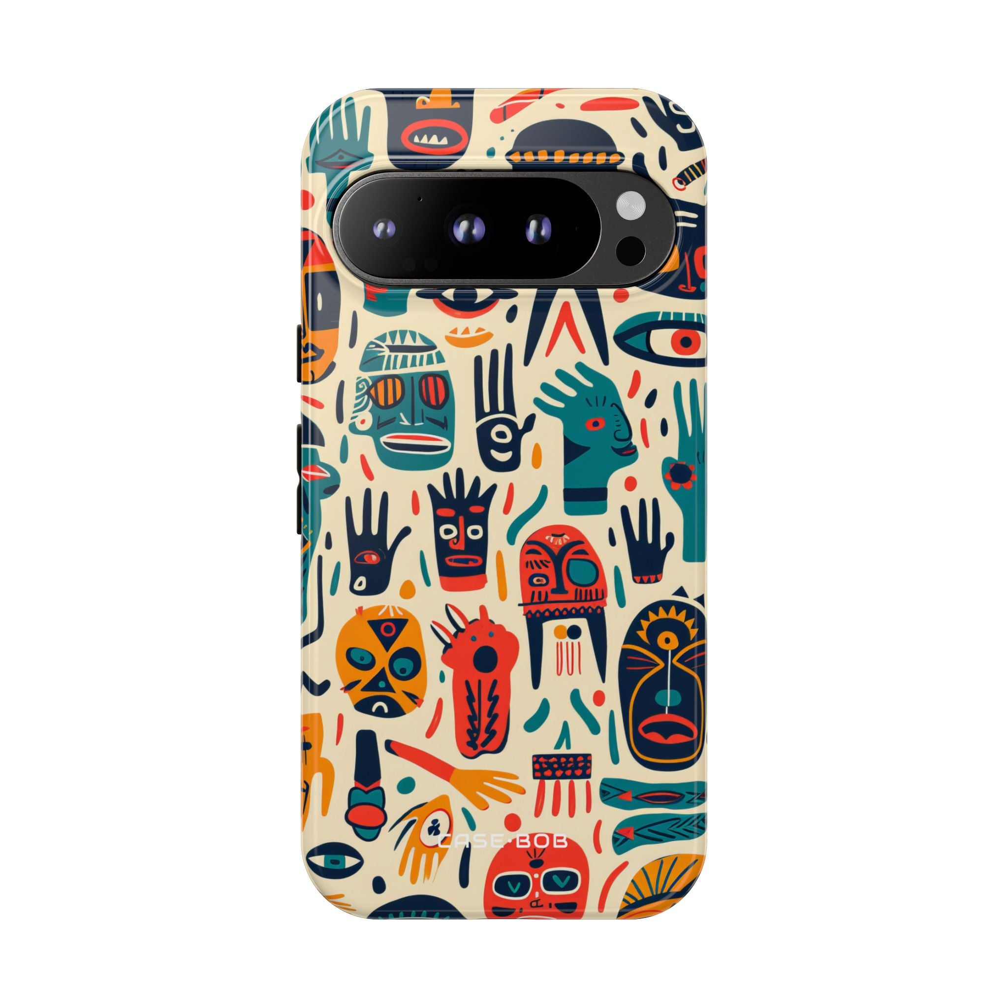 Vivid Faces Google Pixel 9 Pro Case - Tough