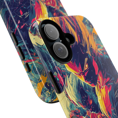 Yellow Fury iPhone 16 Pro Case - Tough