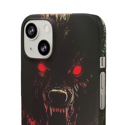 Bloodmoon Wolf's Lament iPhone 13 - Slim Phone Case