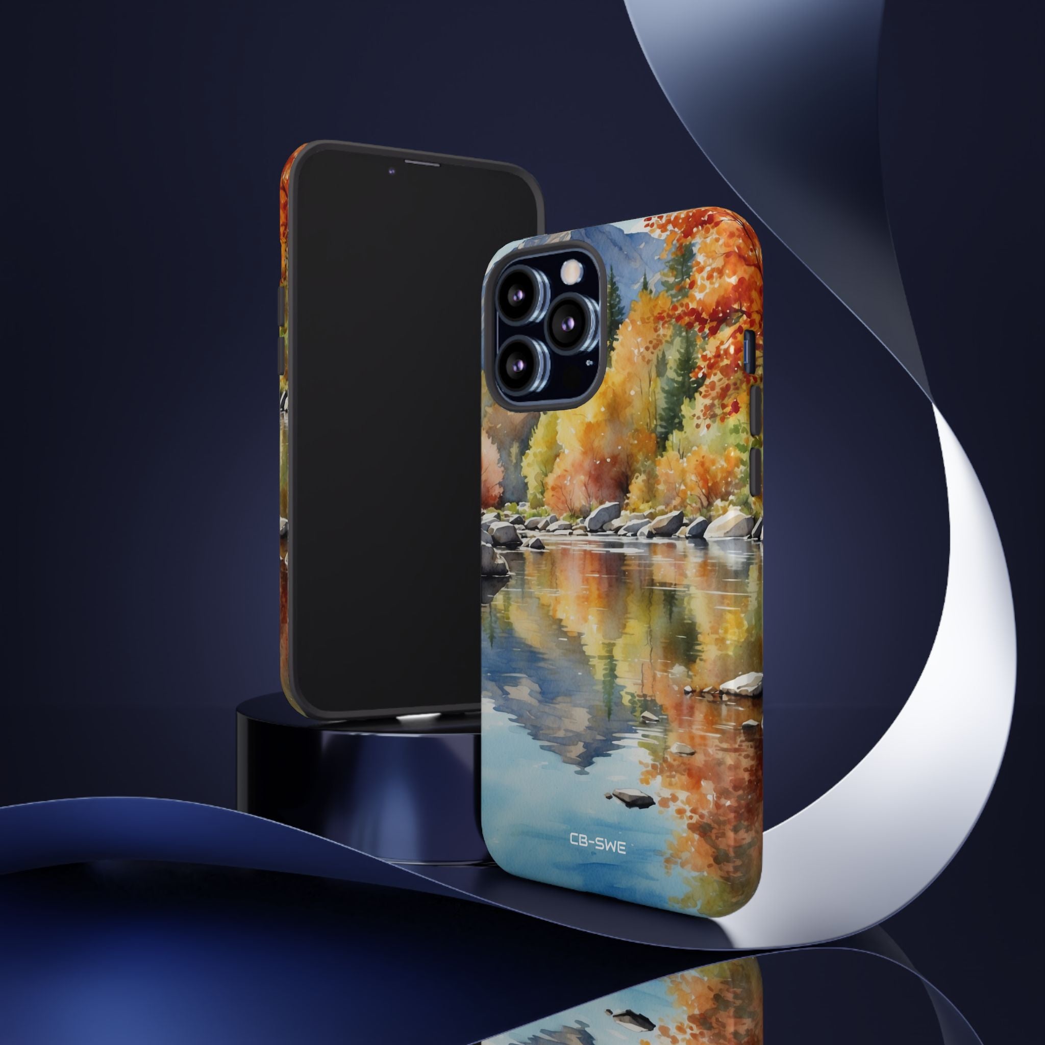 Autumn Leaves Reflect - iPhone Case