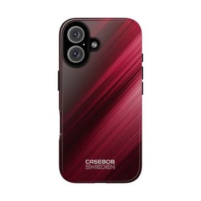 Crimson Drift Motion iPhone 16 - Tough