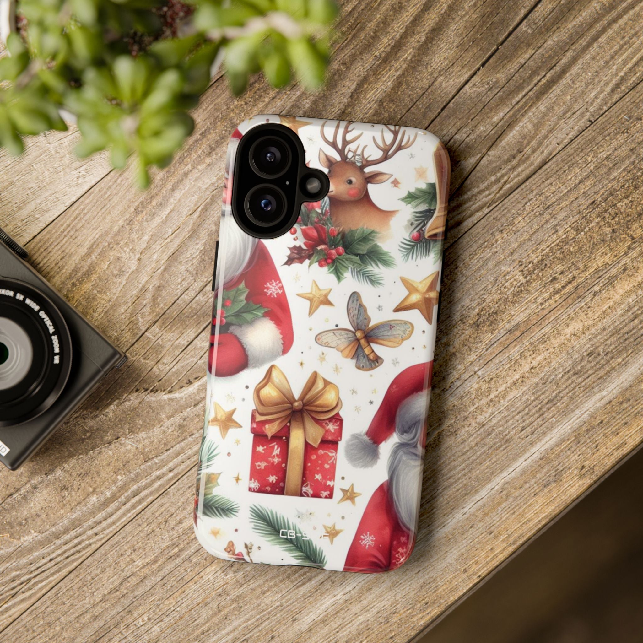 Joyful Santa Delivers - iPhone Case