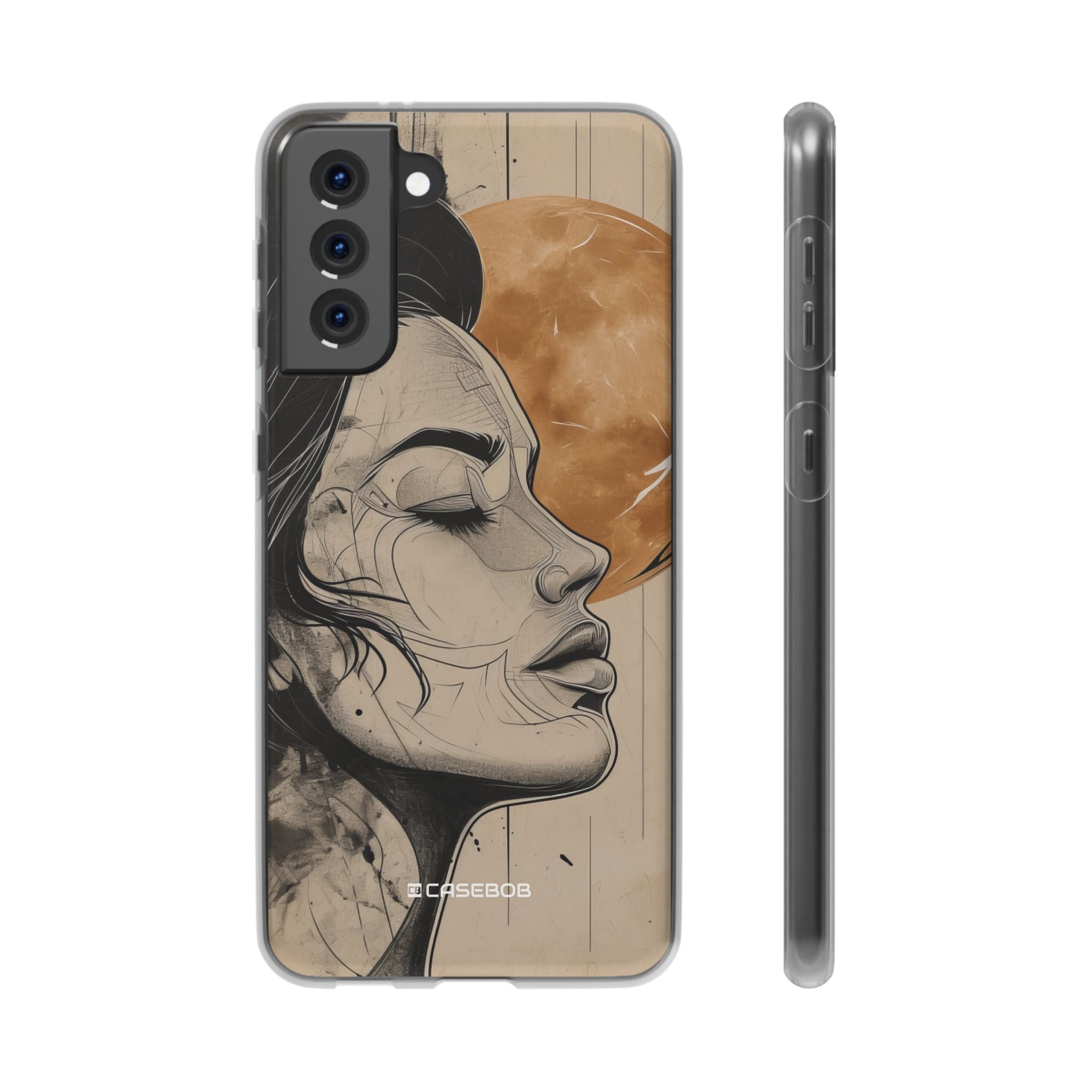 Lunar Introspection | Flexible Phone Case for Samsung Galaxy