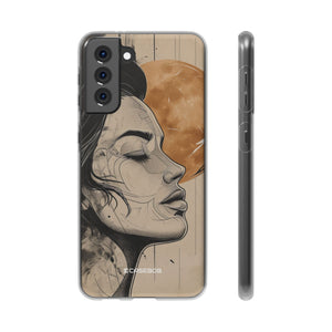 Lunar Introspection | Flexible Phone Case for Samsung Galaxy