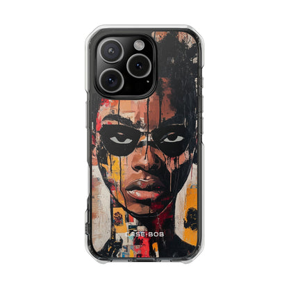 Masked Portrait Drips iPhone 16 Pro Case - Impact