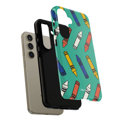 Crayons Dance Playfully - Samsung Case