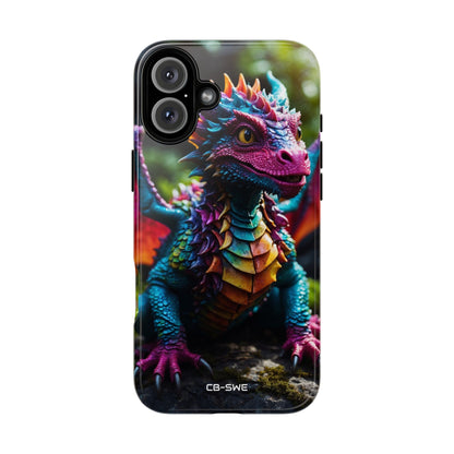 Friendly Dragon Smiles - iPhone Case