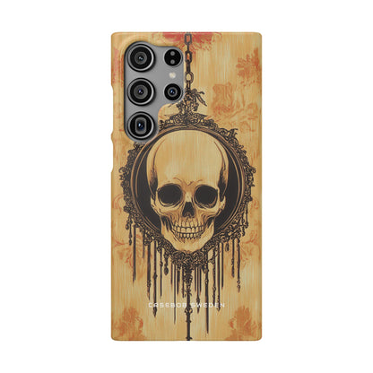 Gothic Skull Elegance Samsung S23 - Slim Phone Case