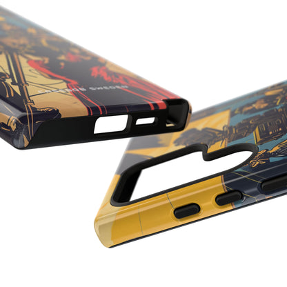 Golden Era Cinematic Spotlight Samsung S24 - Tough Phone Case