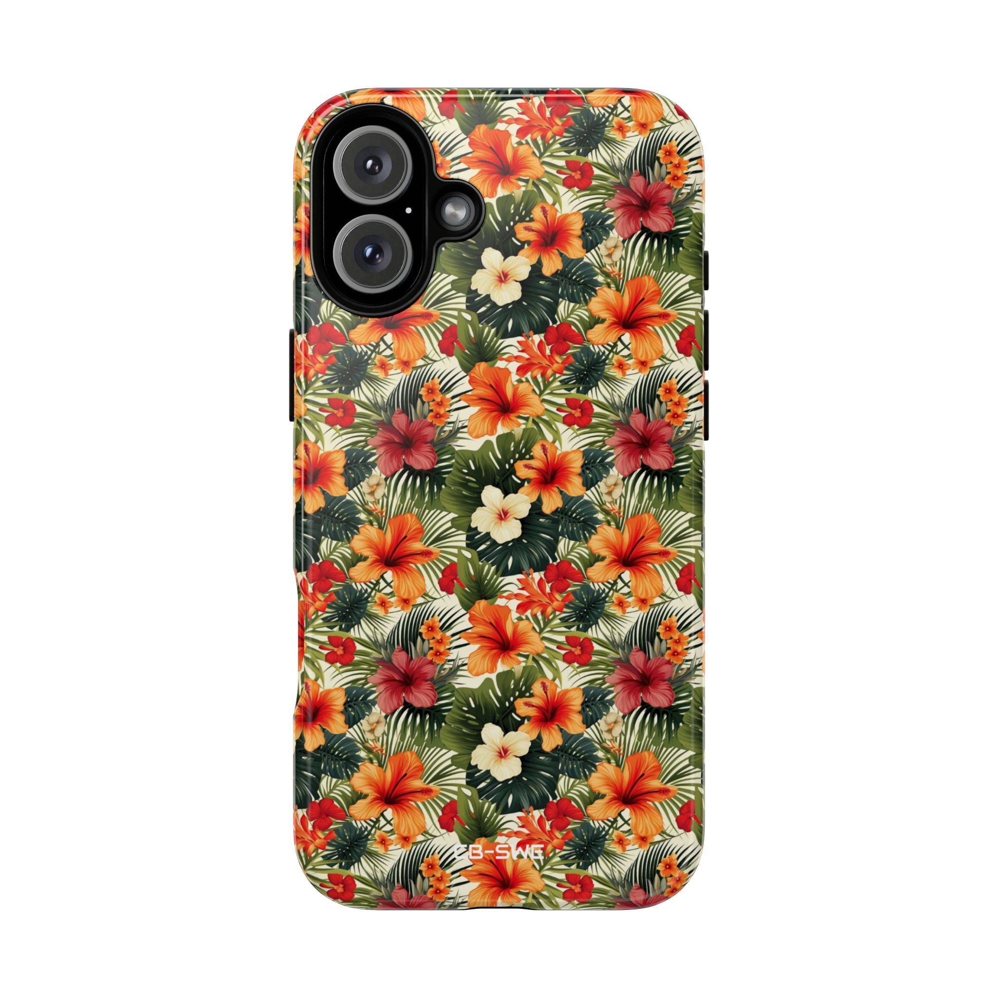 Tropical Blooms Flourish - iPhone Case