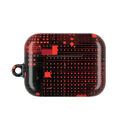 Crimson Circuit - AirPods Case