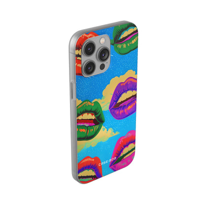 Colorful Lipscape iPhone 14 Pro Max Case - Soft