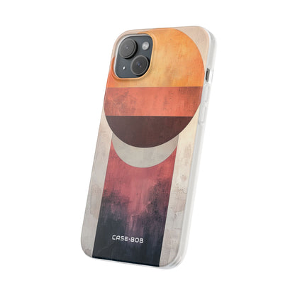 Sunset Orb iPhone 15 Plus Case - Soft