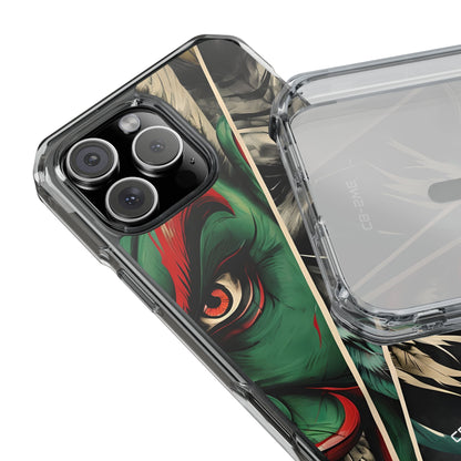Demonic Panels Clash iPhone Case - Impact