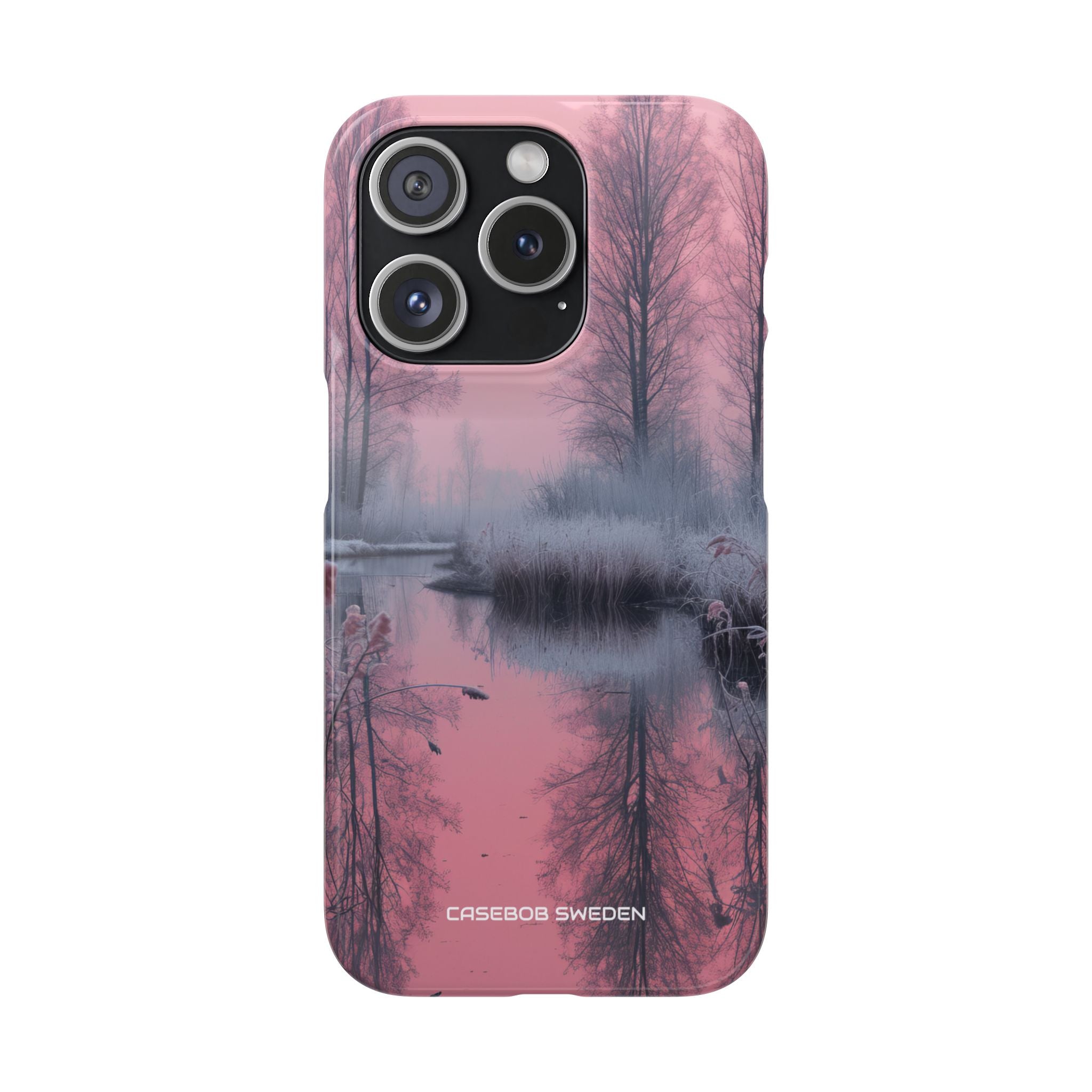 Pink Serenity Case - Slim iPhone 15 Phone Case