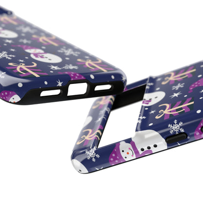 Snowmen Celebrate Joy - Google Pixel Case