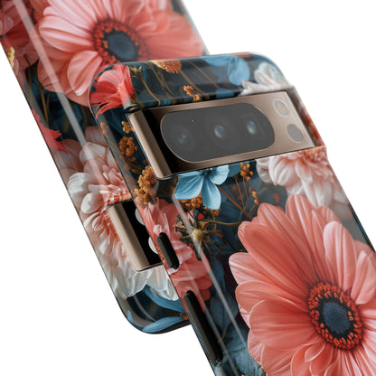 Surreal Floral Harmony Google Pixel 8 - Tough Phone Case