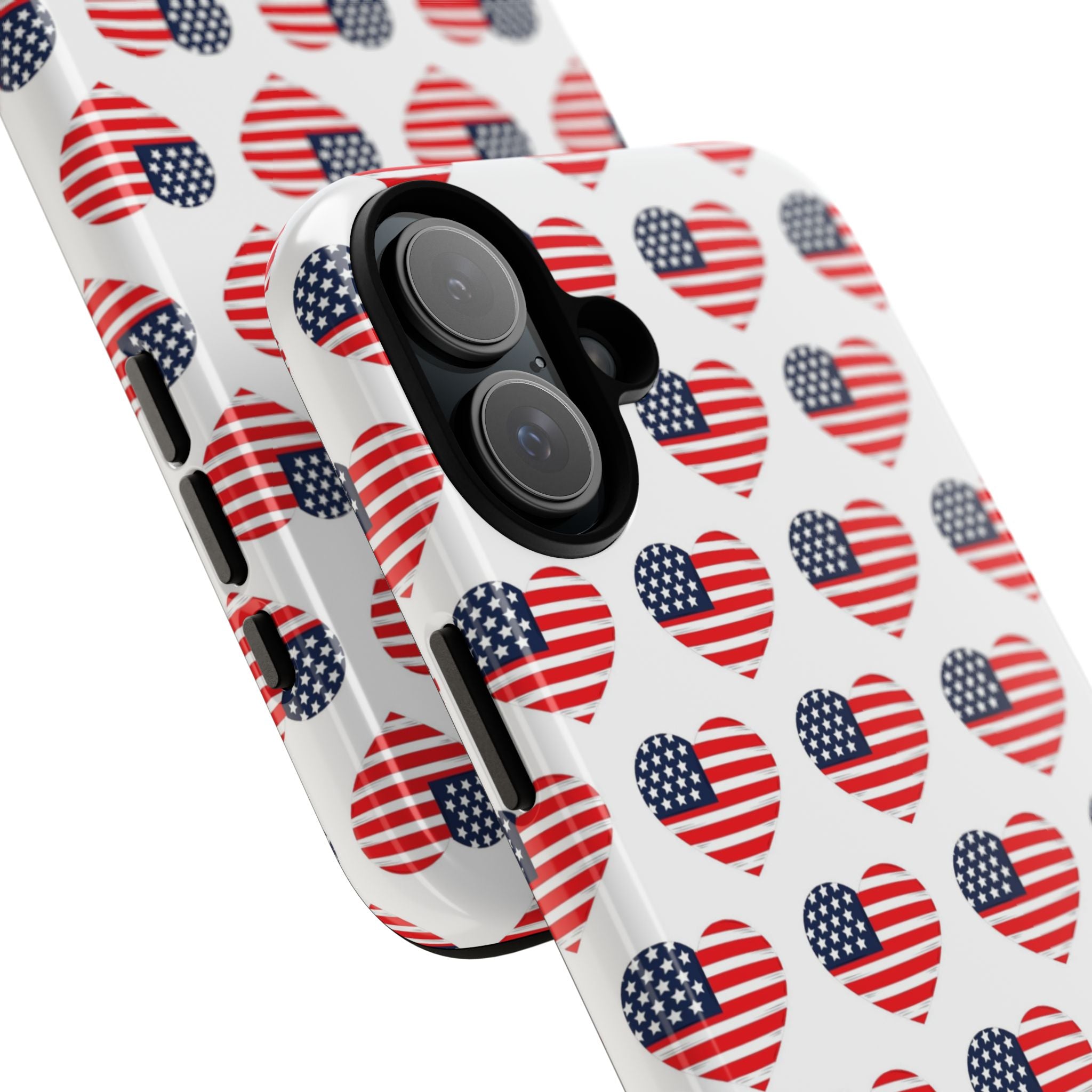 Hearts Embrace Freedom - iPhone Case