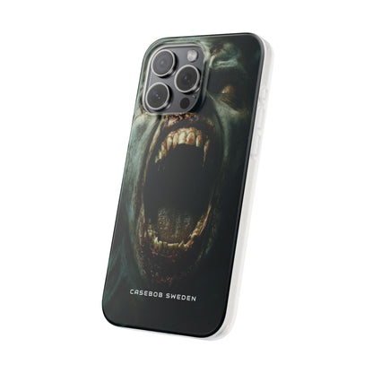 Gothic Wail of Decay iPhone 15 - Flexi Phone Case