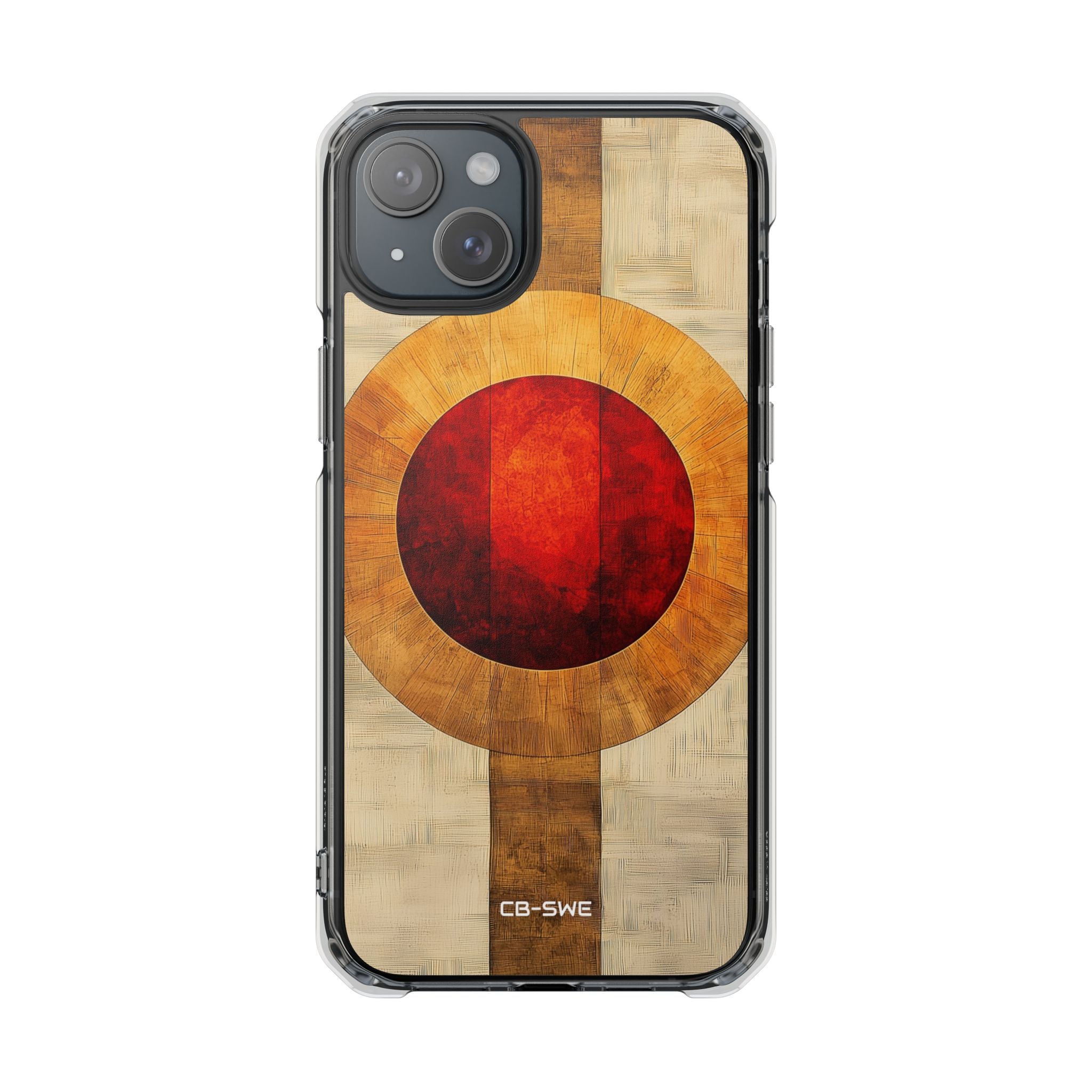 Warm Circles Embrace iPhone Case - Impact