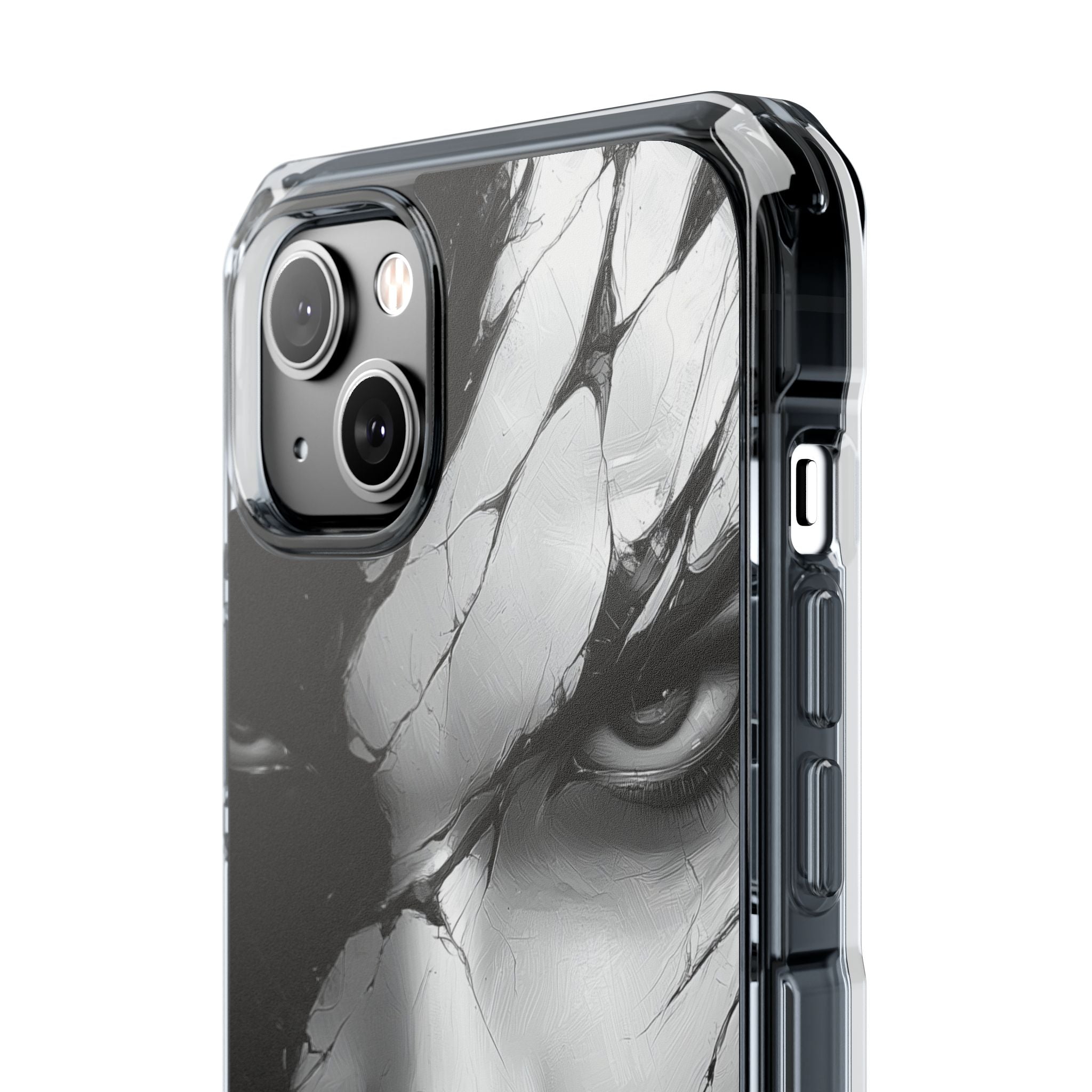Shattered Gaze Reflects iPhone Case - Impact
