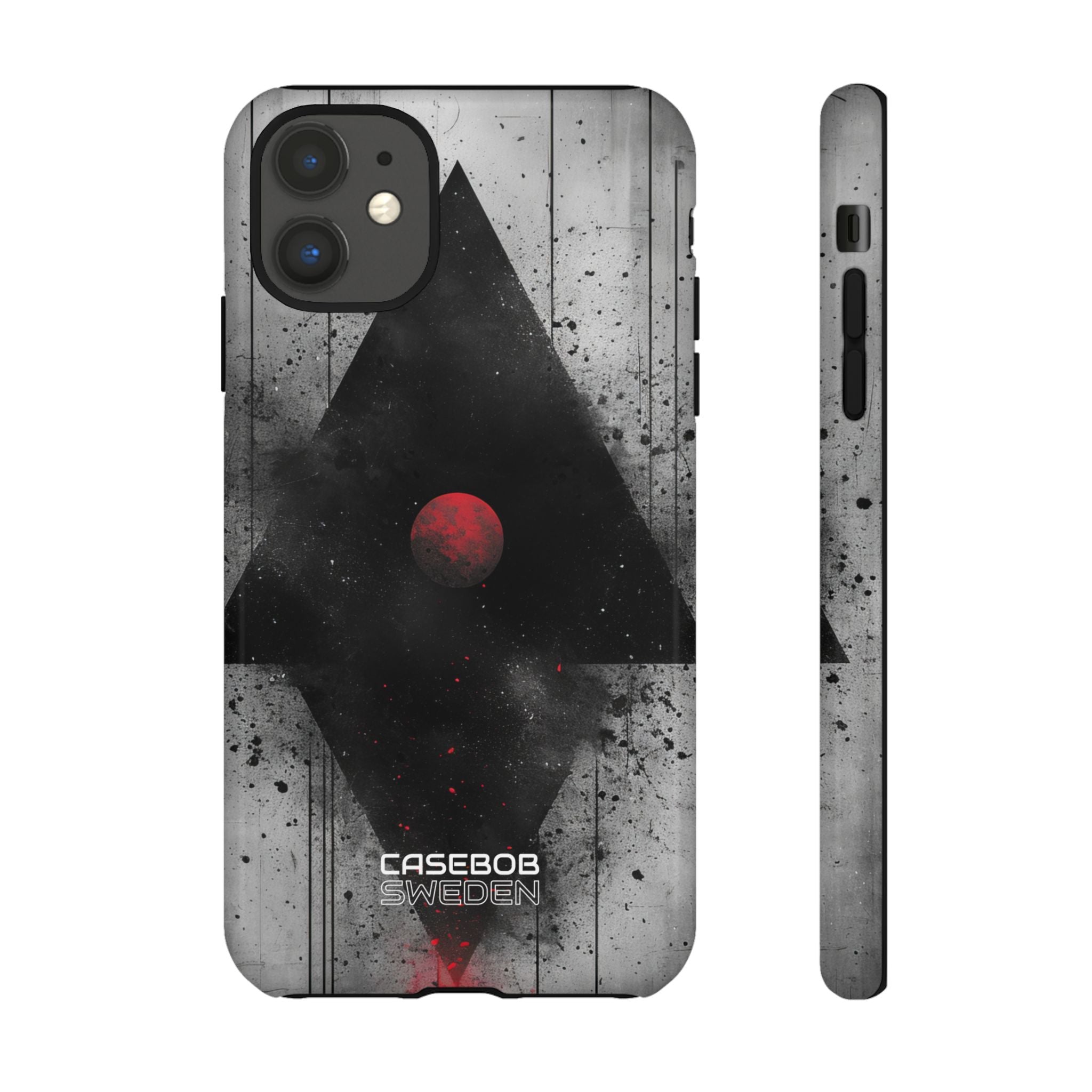 Crimson Core Geometry iPhone 11 - Tough