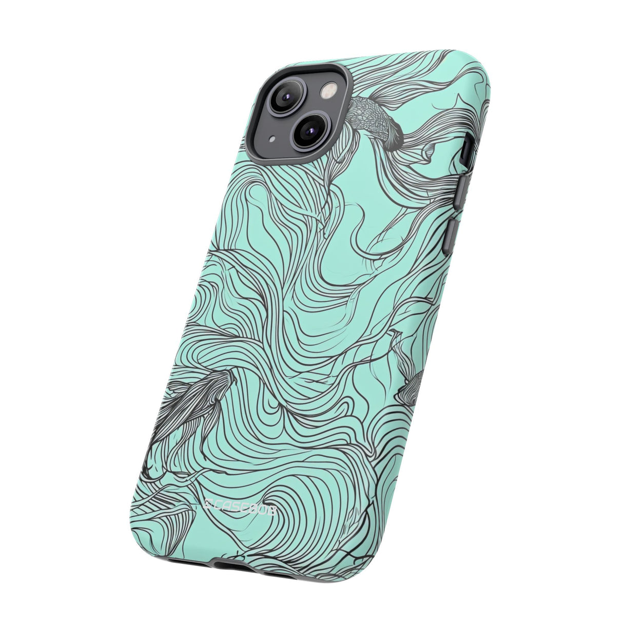 Aqua Serenity | Protective Phone Case for iPhone