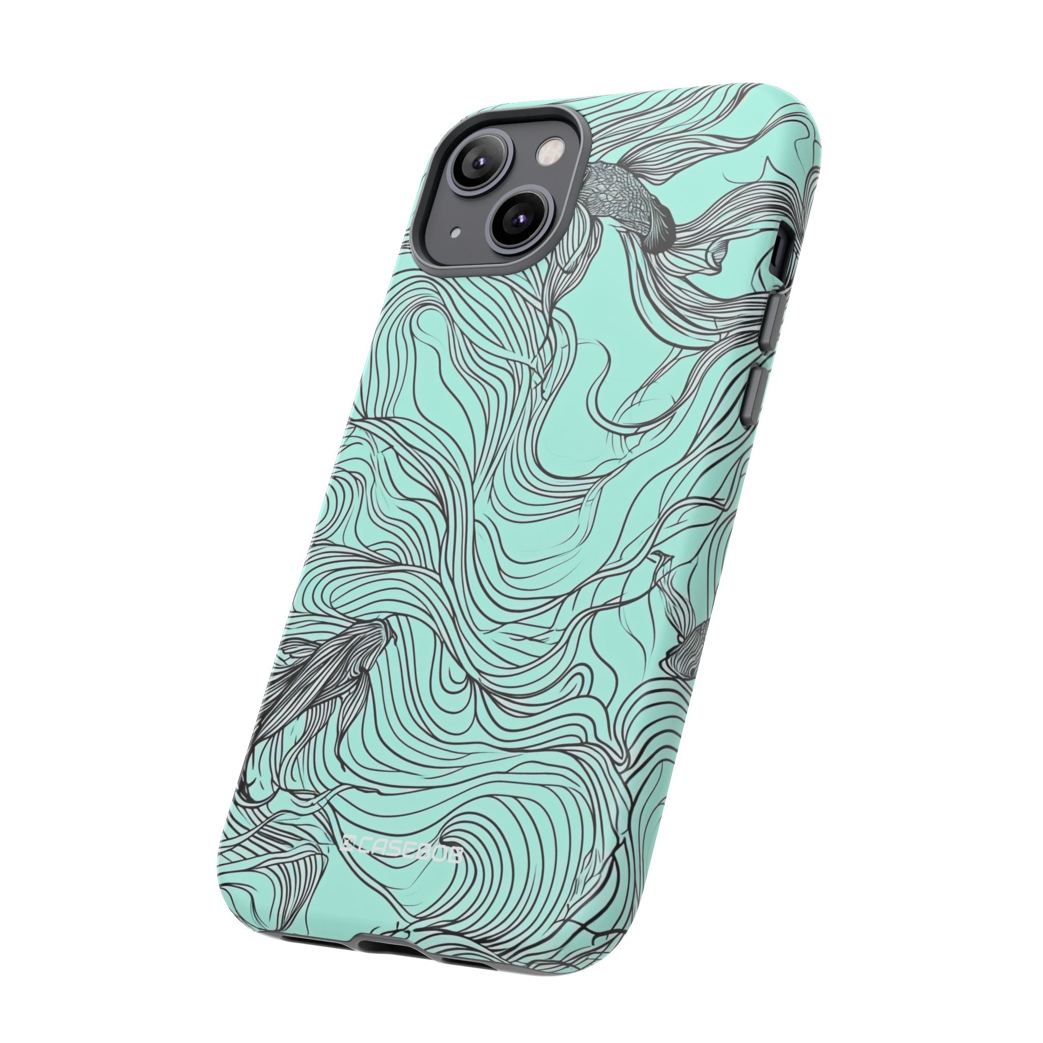 Aqua Serenity | Protective Phone Case for iPhone